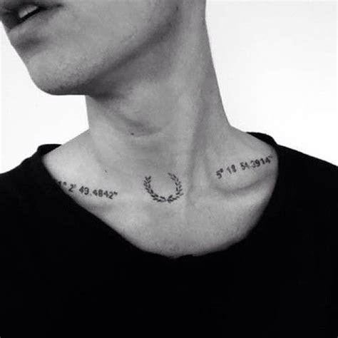 tatuaje hombre clavicula|20+ Ideas de tatuajes en la clavícula que son。